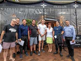 UNITED FRONT: Noosa Mayor Tony Wellington with the newly formed Sunshine Beach Association. Picture: Contributed