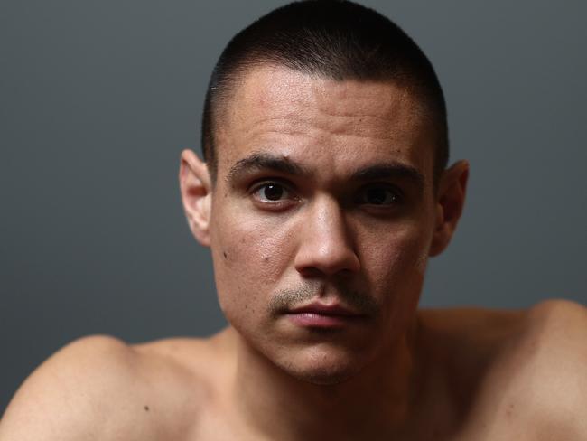 GOLD COAST, AUSTRALIA - JUNE 13: Tim Tszyu poses at Sanctum Forge Boxing Gym on June 13, 2023 in Gold Coast, Australia. (Photo by Chris Hyde/Getty Images)