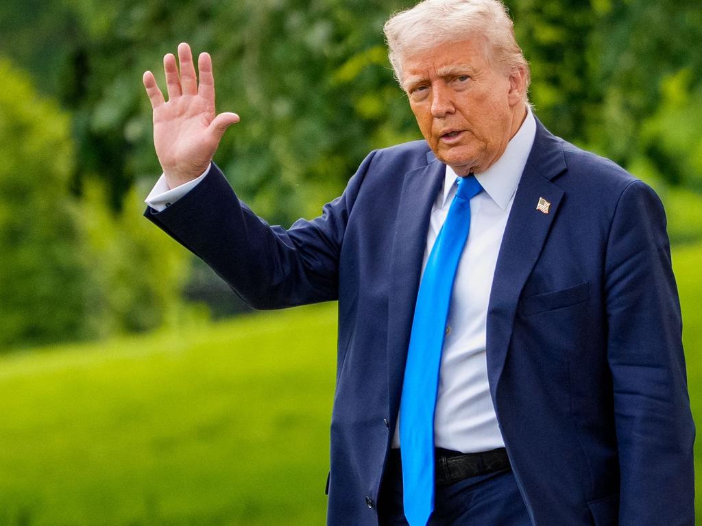 More big plans from Donald Trump. Picture: Getty