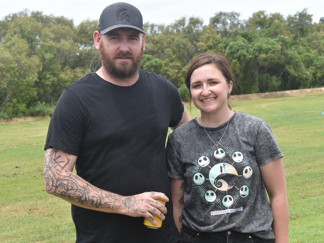 Josh and Jenna Graving and at the CQ Capras under-17s Round 1 games against the Townsville Blackhawks at Webb Park, Yeppoon, on February 15, 2025.