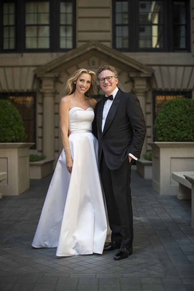 See the two extravagant wedding dresses Elie Saab designed for his  daughter-in-law