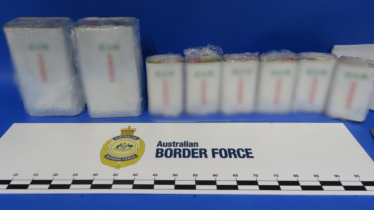 Police seized around 155kg of the drug Bute, imported from Hong Kong into South Australia.a
