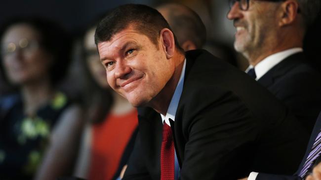 James Packer says he feels “privileged” to be part of Melbourne but the city needs to keep up with competition in Asia. Picture: Dylan Robinson