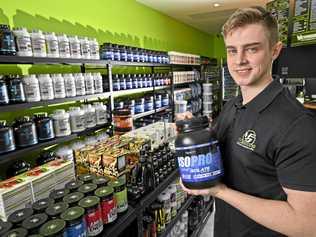 Kaine Treadwell of Victorious Supplements Redbank Plains. Picture: Cordell Richardson