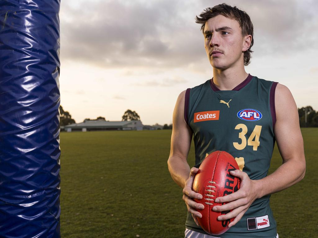 Geordie Payne has been drafted to North Melbourne. Picture: Grant Viney