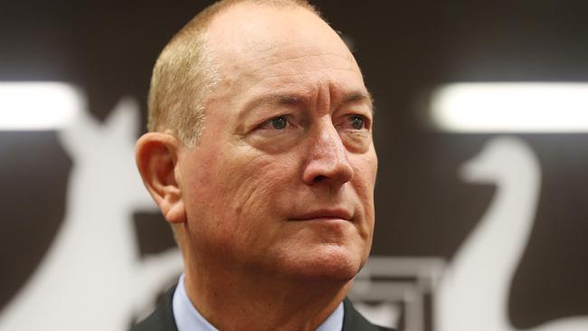 Fraser Anning used Turkish President Recep Tayyip Erdogan’s attacks to back his widely-denounced views on Muslim immigration, Picture: Lyndon Mechielsen/The Australian