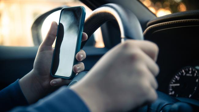 Driving car with phone generic