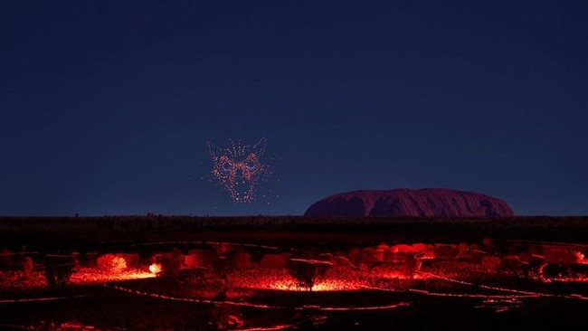 More than 1000 drones are involved in the light show experience. Picture: Supplied.