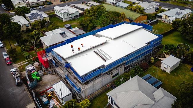 The $4.1 million project under construction by Balmain and Co.