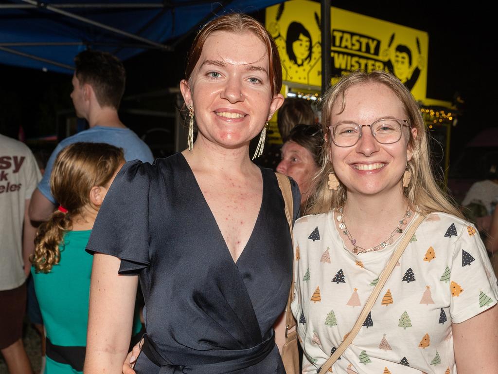 Jess Lewer and Jess Butler at Carols in the Gardens, Mackay Regional Botanic Gardens, Saturday 2 December 2023 Picture:Michaela Harlow