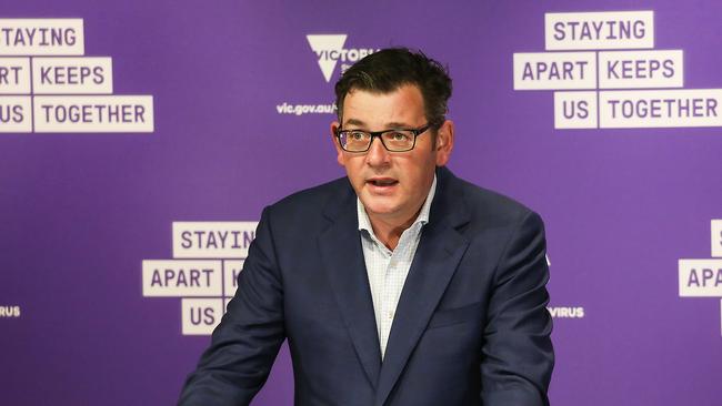 Victorian Premier Dan Andrews. Picture: NCA NewsWire / Ian Currie