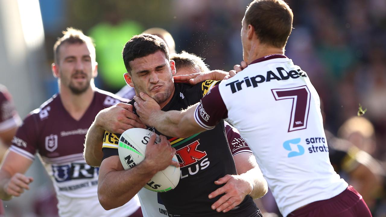 Nathan Cleary dominated Daly Cherry-Evans.