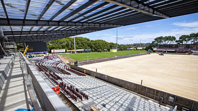 The new stand opened earlier this year. Picture; Adam Yip