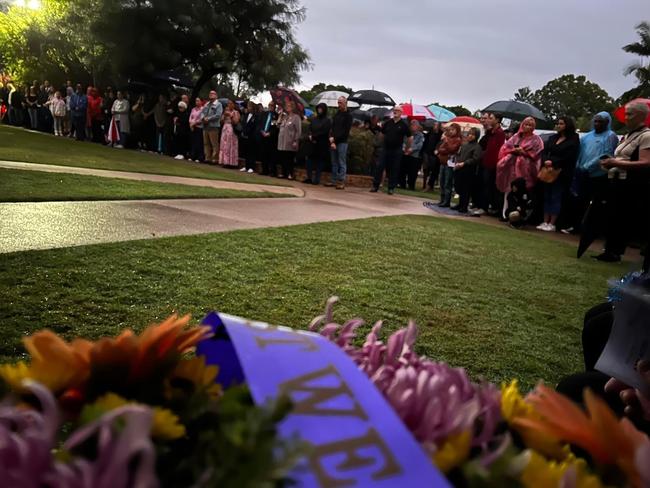 The Anzac Day dawn service at Toogoom.