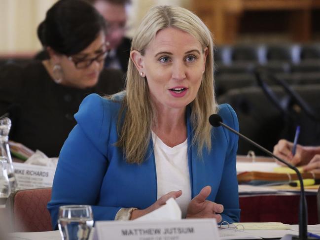 Tourism Minister Kate Jones fears Virgin Australia’s decision will have a negative effect on Queensland’s tourism industry. Pic: AAP/Megan Slade