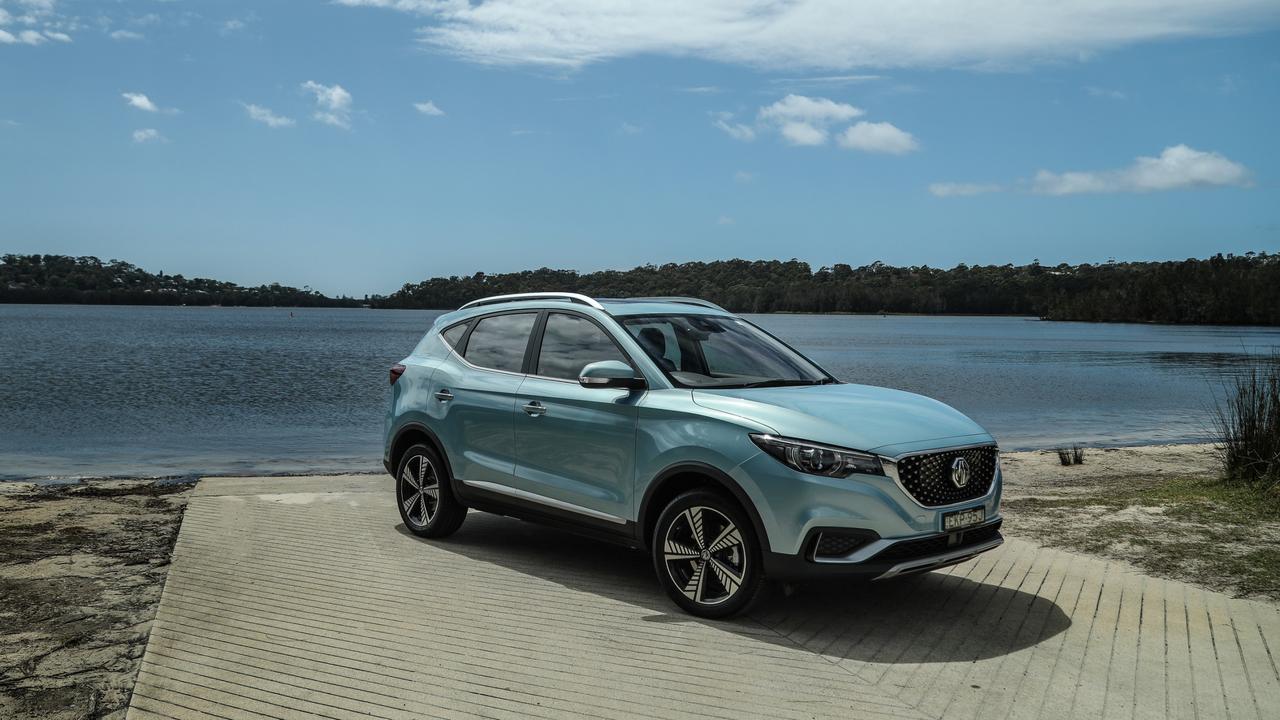 The MG ZS EV is priced at $43,990 drive-away.