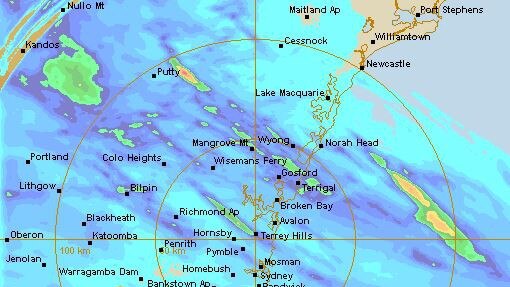 Rain swept across firegrounds and drought-ravaged regions on Monday and early on Tuesday. Picture: Australian Bureau of Meteorology