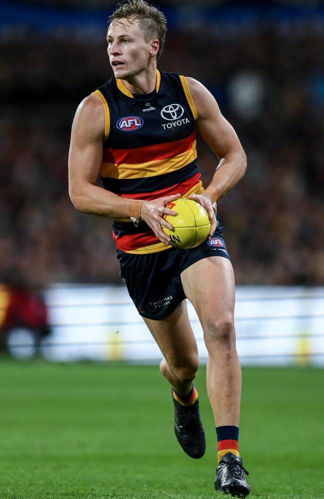 Jordan Dawson has his mojo back for the Crows. Picture: Mark Brake/Getty Images.