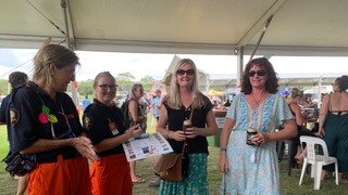 Agnes Water SES Group raffled prizes at the 2021 Agnes Blues, Roots and Rock Festival last month and raised more than $3000 for their organisation.