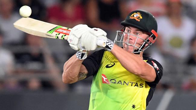 Chris Lynn is looking to get among the runs at Eden Park on Wednesday.