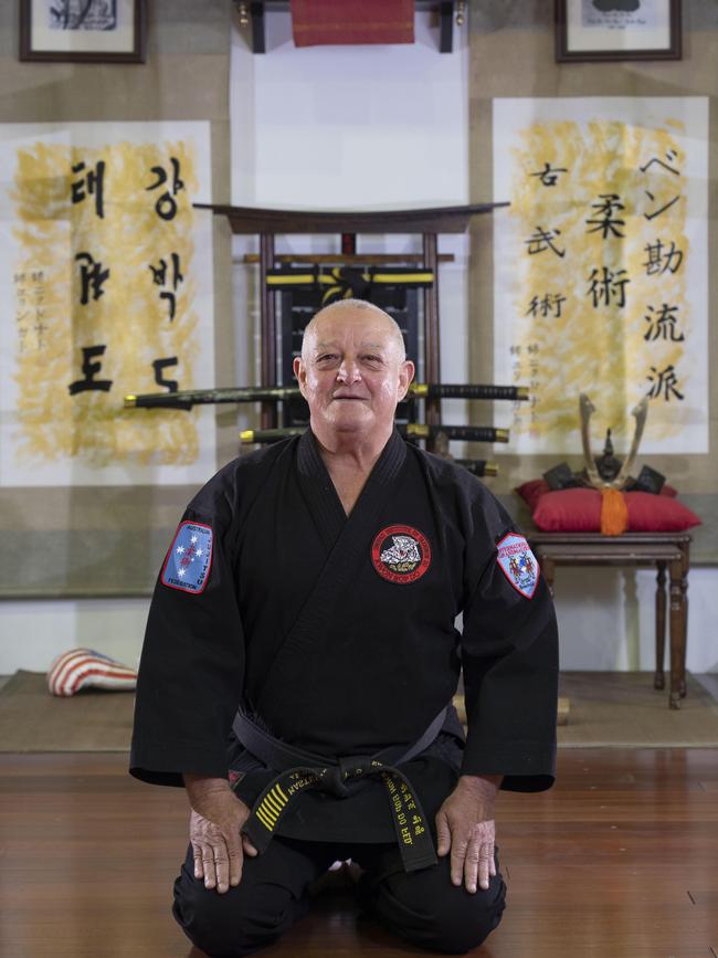 Nick Donato began his martial arts journey in 1968. Picture: Matthew Vasilescu