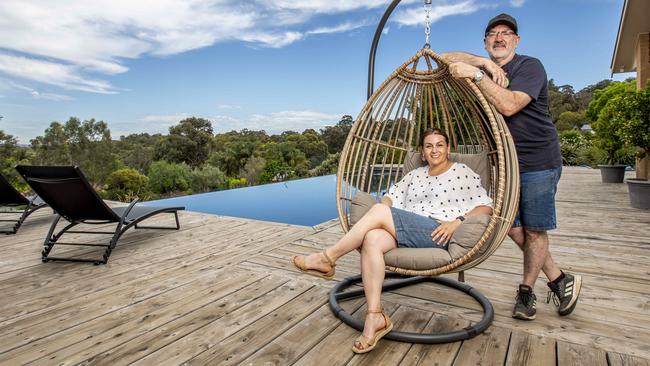 indy and John Casey decided to move their family from Canterbury to Eltham after the first lockdown, something they had never considered before. Picture: Tim Carrafa