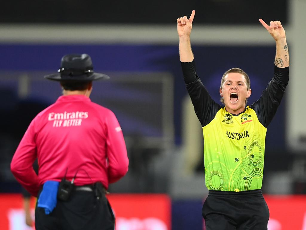 Adam Zampa turned the game against Sri Lanka. Picture: Alex Davidson/Getty Images)