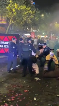 Police clash with Mardi Gras protesters