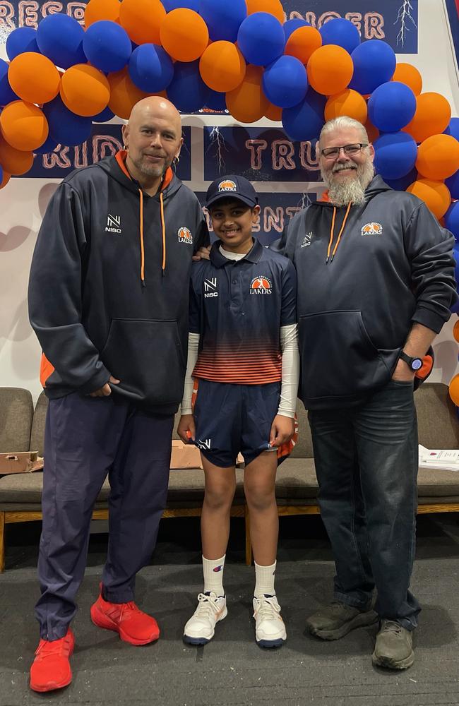 Left to right: Shane D'Rozario, Yash Singh and Shayne Loughnan.