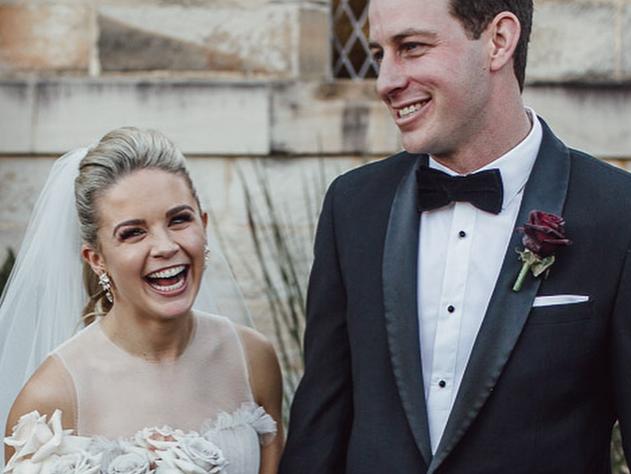 Emma Freedman has married her partner Charlie Rundle in Sydney. Picture: @emmafreedman