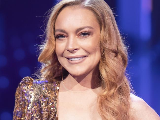 Lindsay lohan for The Masked Singer. Supplied: Ten.