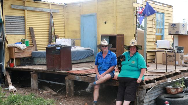 Karen Johnson and her partner Rob will never forget the day Cyclone Marcia tore their 150 year old home apart.