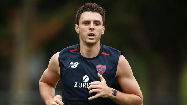 Jake Lever is on the mend from an ACL injury. Picture: Getty Images