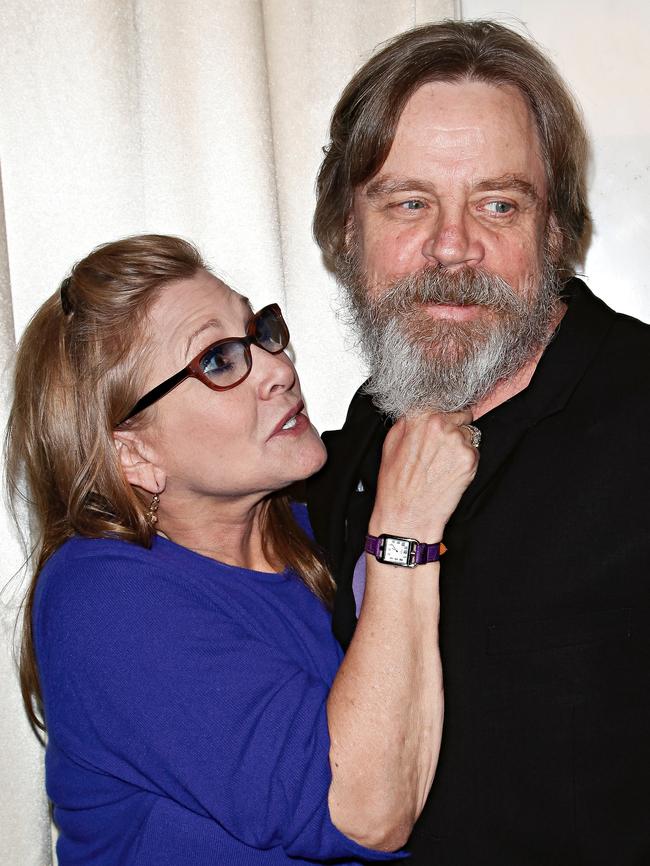 Good friends: “Carrie was so much fun to be around — we should be grateful for what she gave us.”