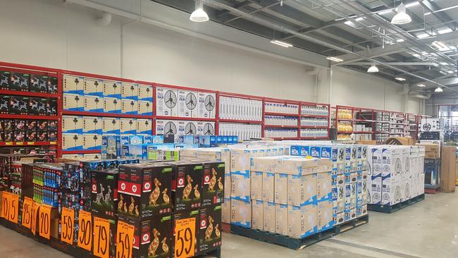 Inside the new Reynella Bunnings.