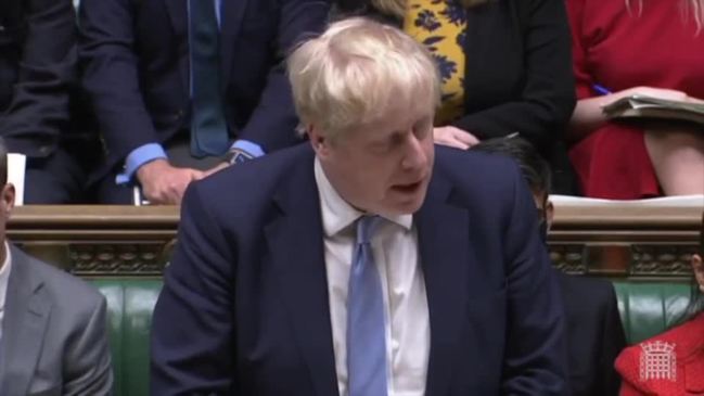 Johnson Apologizes to Parliament Following Publication of Report on Downing Street Parties