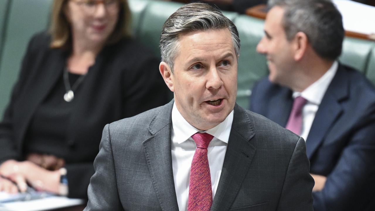 Health Minister Mark Butler said recruiting highly trained overseas healthcare workers was a priority for the government. Picture: NewsWire/ Martin Ollman