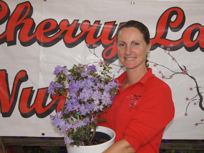 Cherry Lane Nursery owner Morwenna Harslett at Gardenfest. (Photo: File)