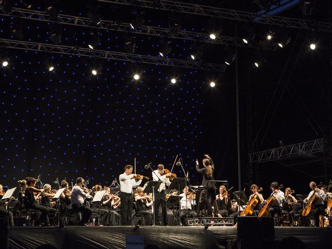 The popular Sydney Symphony Under The Stars returns to Parramatta Park this month. Picture: Jamie Williams