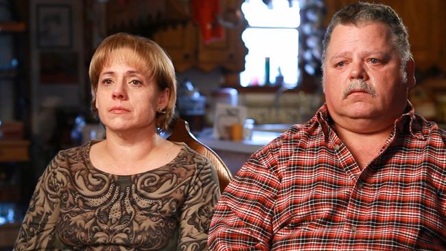 ‘We raised our kids with love,’ say Jones’ parents Sheryl Roberts and Gene Jones. Picture: Channel 7