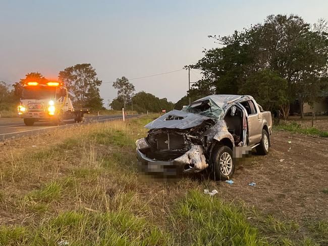 A 38-year-old man died in a terribly Bruce Highway crash just north of Sarina on November 1, 2023. Picture: Janessa Ekert