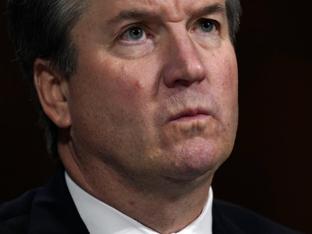 Brett Kavanaugh has vehemently denied claims of sexual assault. Picture: AP