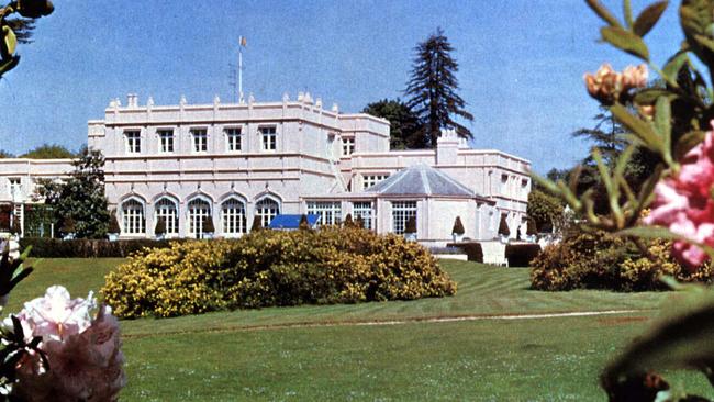 The Royal Lodge, in Windsor Great Park.