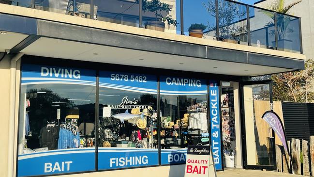 San Remo’s Jim’s Bait and Tackle local fishing industry leader Craig Edmonds said he regularly sends customers to the Newhaven Jetty to go fishing. Picture: Jack Colantuono