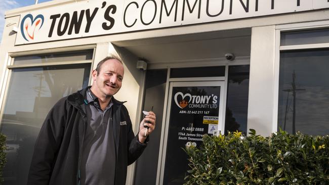 Tony's Community Kitchen founder Tony Hurle at the new premises in James Street, Picture: Kevin Farmer