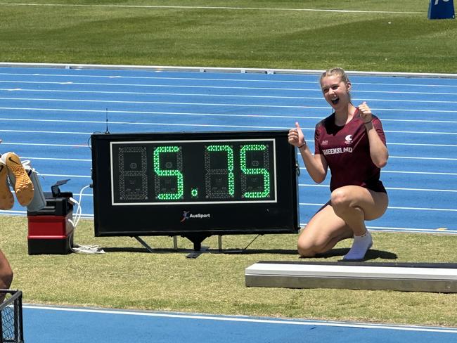 Chloe Munro of Moreton Bay College.