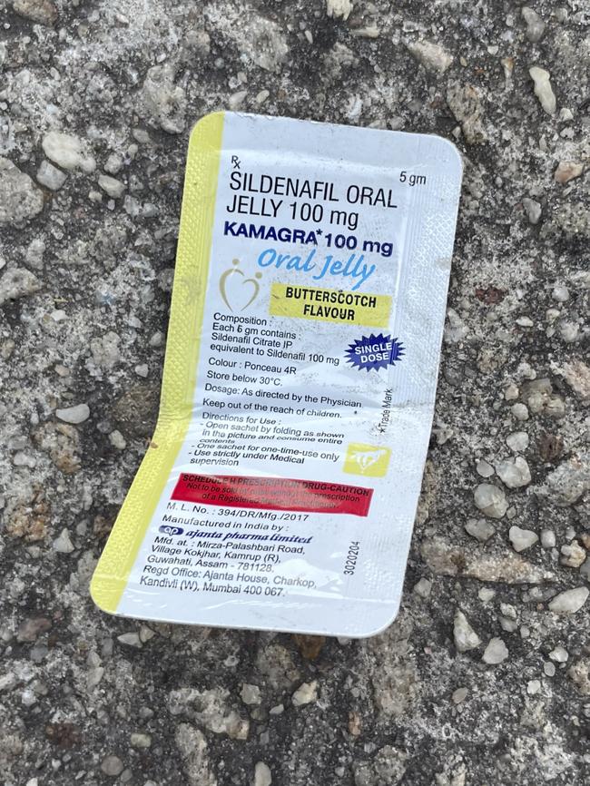 Sex workers, massage parlours and people shooting up on the footpath run rampant within the area. Picture: Luke Williams