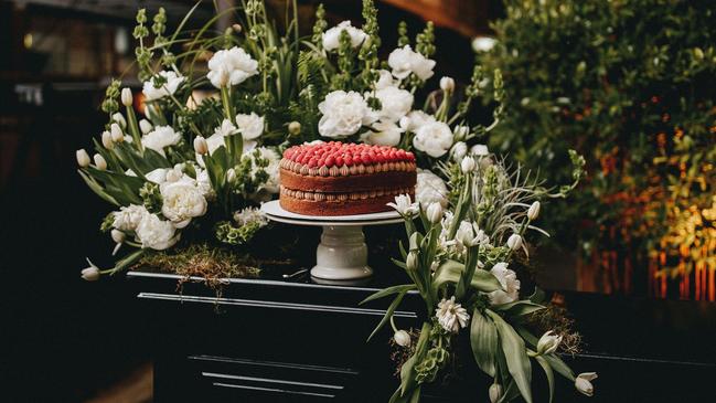 It was all in the spectacular details for Emma and Oliver. Picture: Blake Heywood Photography