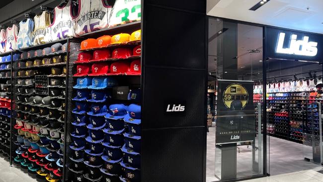 Lids sports store opens at Westfield Parramatta in October.