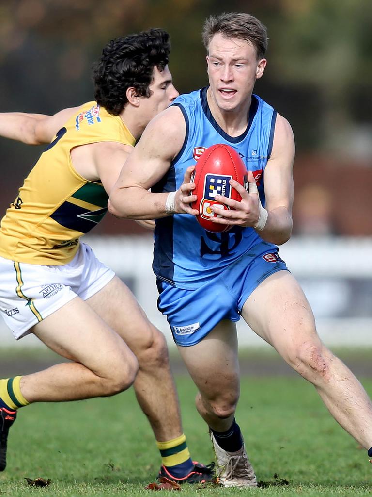 The tough midfielder thrived at Central after crossing from Sturt. Picture: Dean Martin